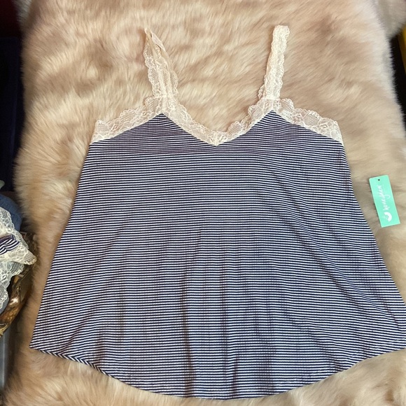 NWT Honeydew Intimates pajama set sz M Starry Sky Stripe - Picture 6 of 9